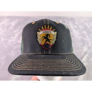 Schlafly Beer 30 Years of Beers Brew Crew Pukka Trucker Hat Black Green Snapback